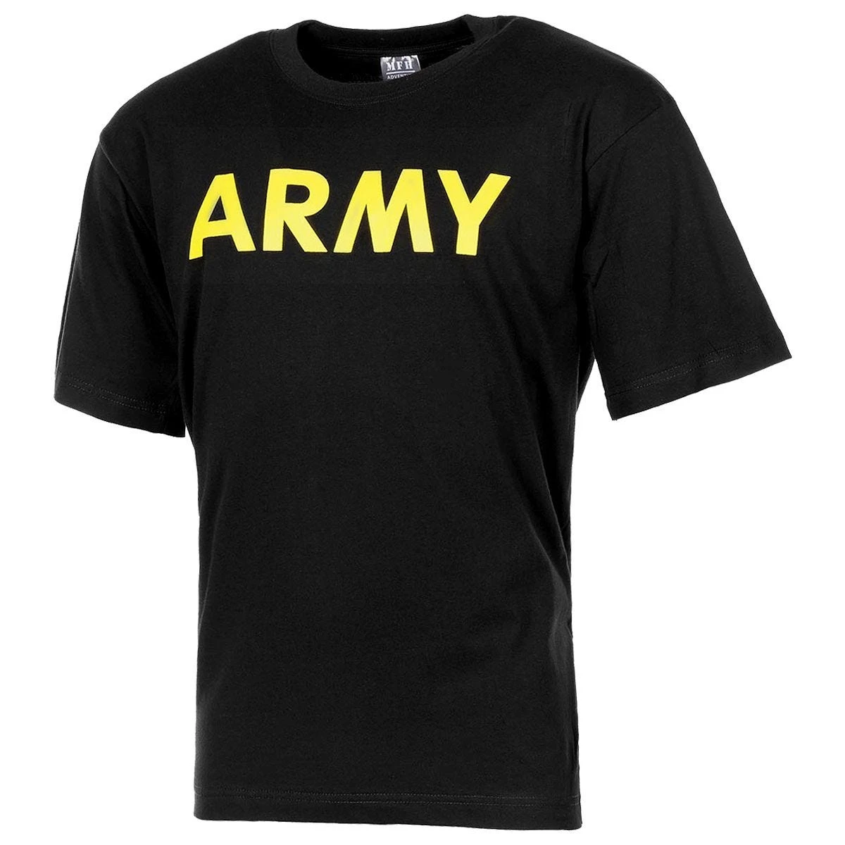 MFH T-Shirt With Army Print Black 3 MFH T-Shirt With Army Print Black