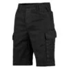 MFH BW Bermuda Moleskin Black Stonewashed -Military1st Shop 01453O 01