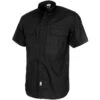 MFH Short Sleeved Teflon Coated Ripstop Attack Shirt Black -Military1st Shop 02315 Black 01