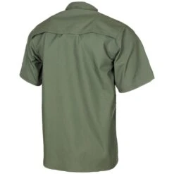 MFH Short Sleeved Teflon Coated Ripstop Attack Shirt OD Green -Military1st Shop 02315 OD Green 02