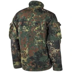 MFH BW Combat Jacket Short Flecktarn -Military1st Shop 03476V MFH BW Combat Jacket Short MFH Flacktarn 002