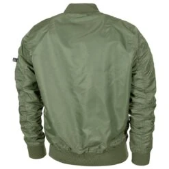 MFH US Airforce MA1 Jacket OD Green -Military1st Shop 03556B MFH US Airforce MA1 Jacket OD Green 02