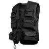 Mil-Tec Fishing Vest Black -Military1st Shop 10701002 Mil TecFishingVest Black 01