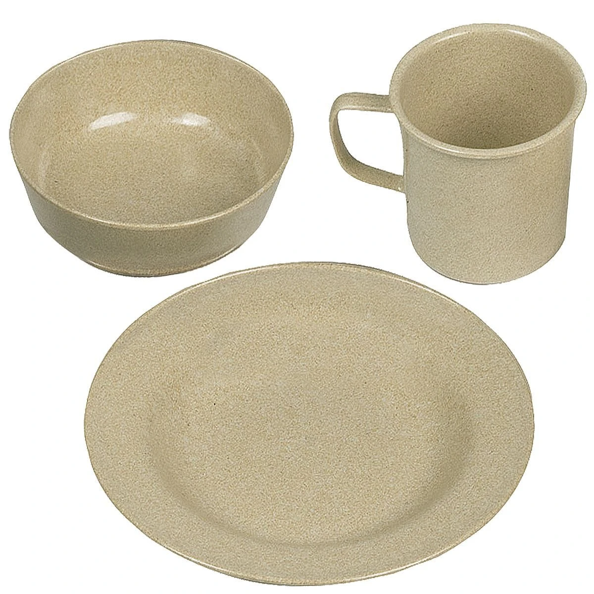 Mil-Tec Camping Dish Set Khaki 3 Mil-Tec Camping Dish Set Khaki