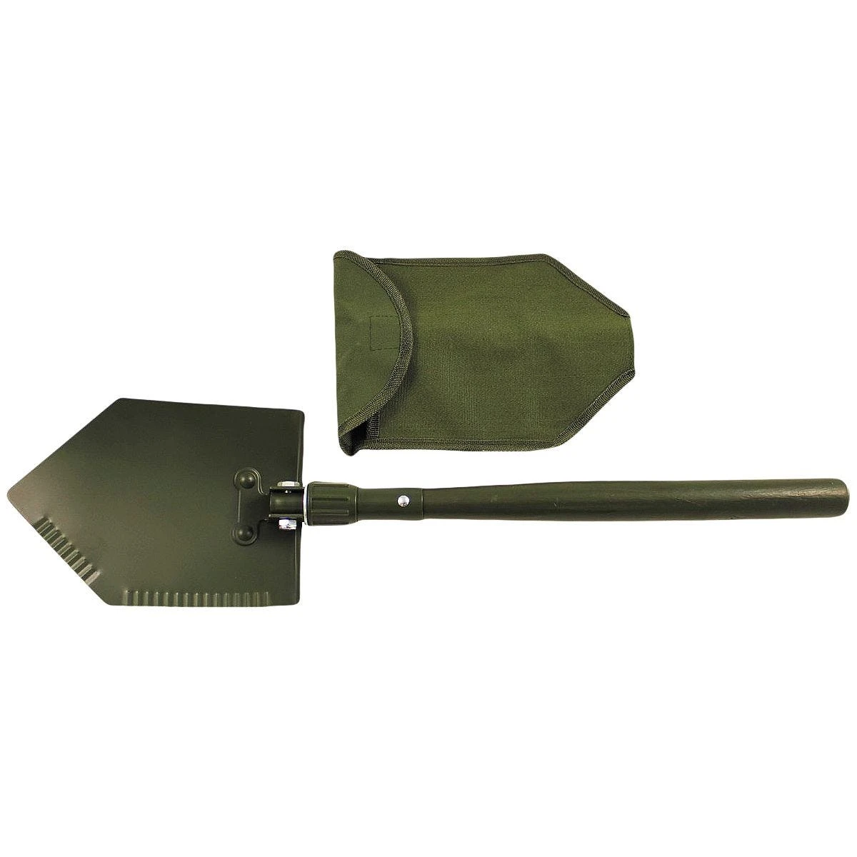 MFH Folding Spade With Cover Olive 3 MFH Folding Spade With Cover Olive