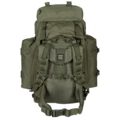 German Army Mountain Bergen 80L Olive 7 German Army Mountain Bergen 80L Olive -Military1st Shop 30283B MFH GERMAN MOUNTAIN BERGEN 80L OLIVE 02