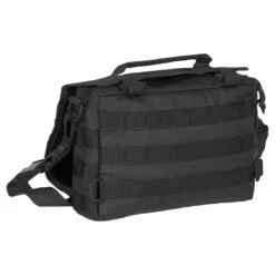 MFH MOLLE Shoulder Bag Padded Straps Black -Military1st Shop 30695A MFH MOLLE Shoulder Bag Padded Straps Black 4