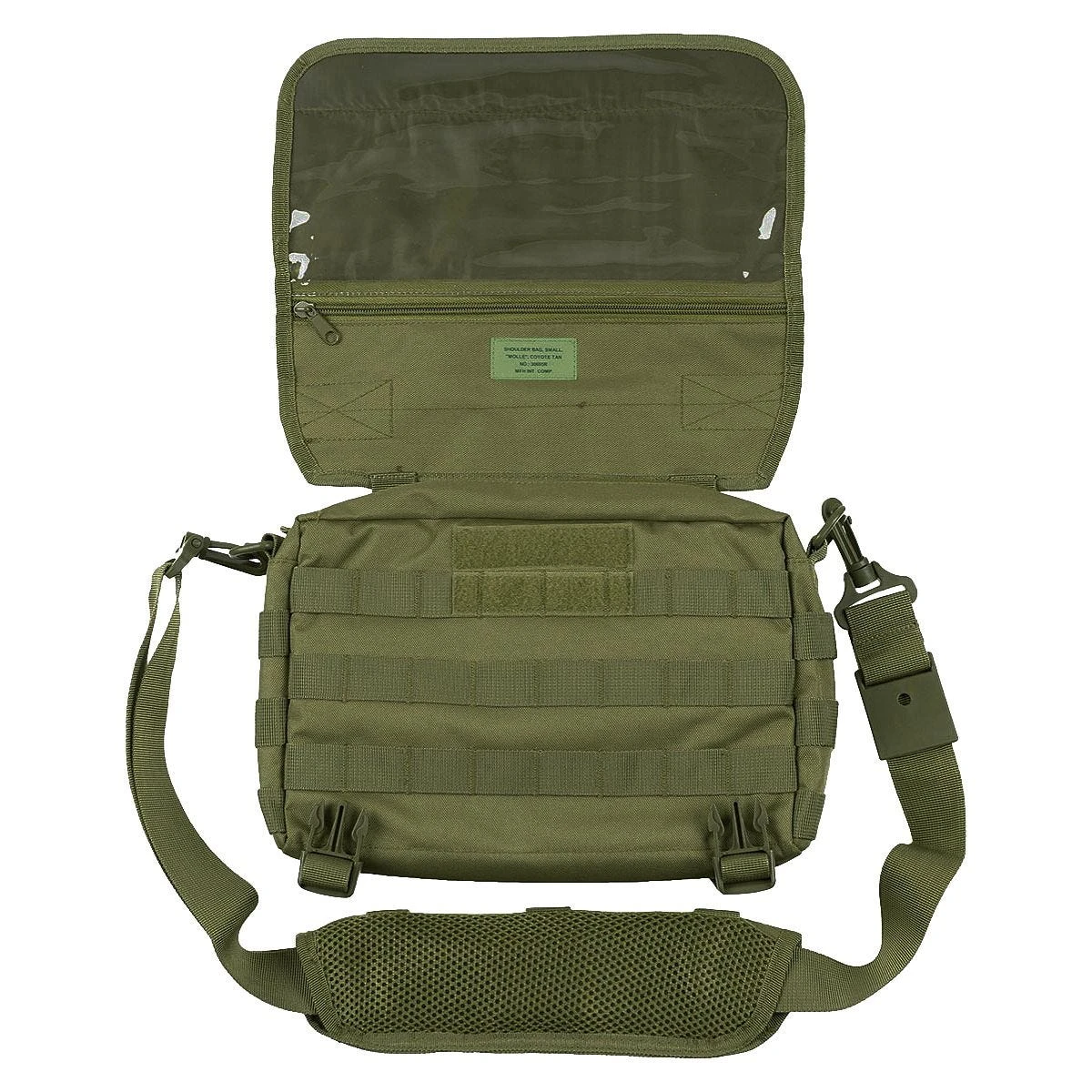 MFH MOLLE Shoulder Bag Padded Straps Olive 5 MFH MOLLE Shoulder Bag Padded Straps Olive - Image 3