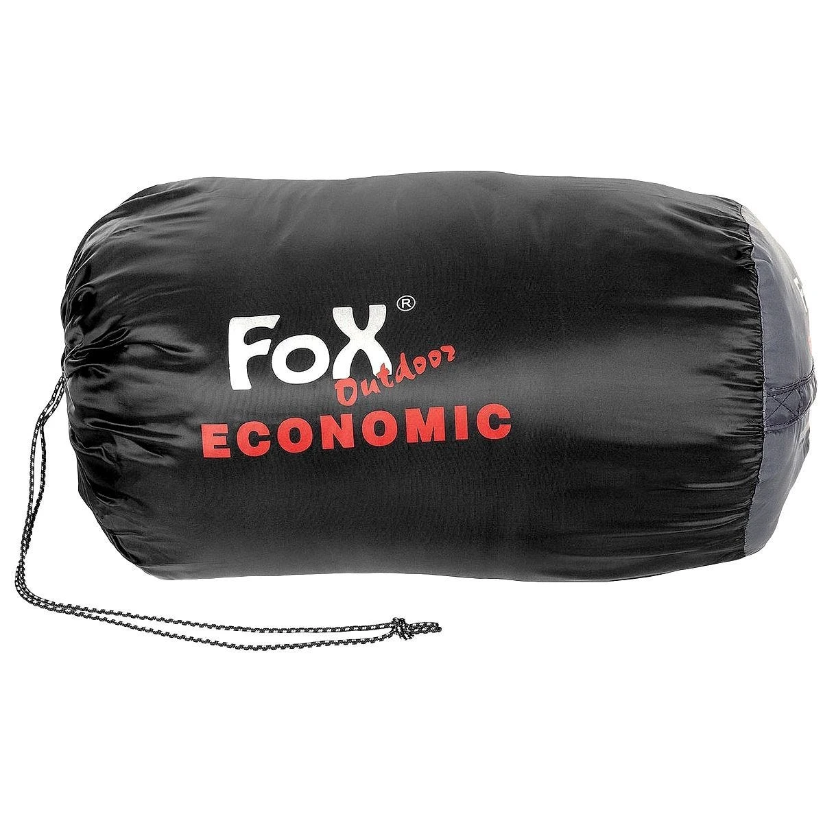 Fox Outdoor Economic Mummy Sleeping Bag Black/Grey 4 Fox Outdoor Economic Mummy Sleeping Bag Black/Grey - Image 2