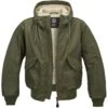 Brandit CWU Hooded Jacket Olive