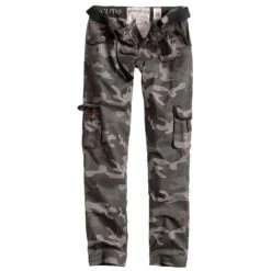 Surplus Ladies Premium Trousers Slimmy Black Camo