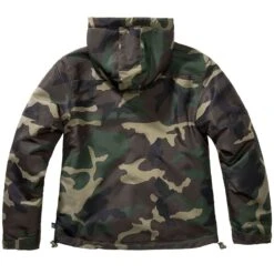 Brandit Ladies Windbreaker Front Zip Woodland 11 Brandit Ladies Windbreaker Front Zip Woodland -Military1st Shop 33113 10 Brandit Ladies Windbreaker Front Zip Woodland 02