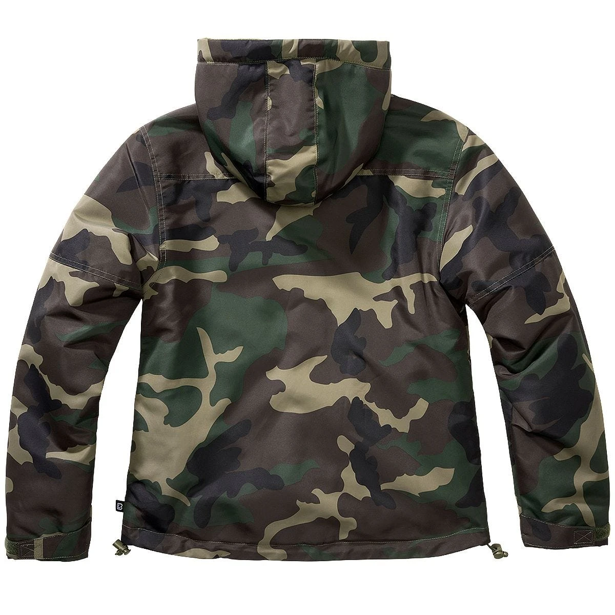 Brandit Ladies Windbreaker Front Zip Woodland 5 Brandit Ladies Windbreaker Front Zip Woodland - Image 3