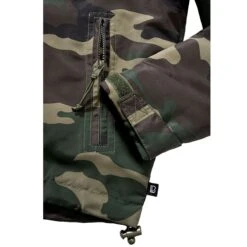 Brandit Ladies Windbreaker Front Zip Woodland 13 Brandit Ladies Windbreaker Front Zip Woodland -Military1st Shop 33113 10 Brandit Ladies Windbreaker Front Zip Woodland 04