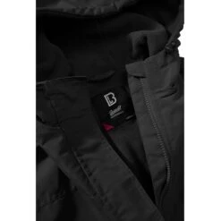 Brandit Ladies Windbreaker Front Zip Black -Military1st Shop 33113 2 Brandit Ladies Windbreaker Front Zip Black 04