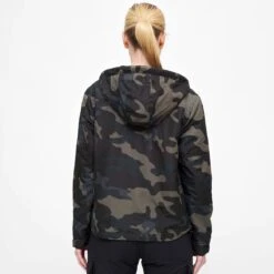 Brandit Ladies Windbreaker Front Zip Dark Camo -Military1st Shop 33113 4BranditLadiesWindbreakerFrontZipDarkCamo 006