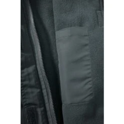 Brandit Ladies Windbreaker Front Zip Anthracite -Military1st Shop 33113 5 BranditLadiesWindbreakerFrontZipAnthracite 003