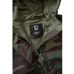 Brandit Ladies Summer Windbreaker Frontzip Woodland -Military1st Shop 33114 10 Brandit Ladies Summer Windbreaker frontzip Woodland 04