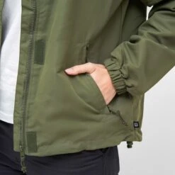 Brandit Ladies Summer Windbreaker Frontzip Olive -Military1st Shop 33114 1 Brandit Ladies Summer Windbreaker frontzip Olive 03