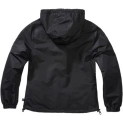 Brandit Ladies Summer Windbreaker Frontzip Black -Military1st Shop 33114 2Brandit Ladies Summer Windbreaker frontzip Black 04