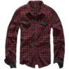 Brandit Checkshirt Duncan Red / Brown -Military1st Shop 4016 84 brandit checkshirt ducan red 01