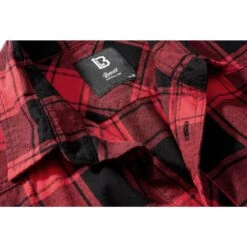 Brandit Half Sleeve Check Shirt Red/Black -Military1st Shop 4032 41 Brandit Half Sleeve Check Shirt RedBlack 05