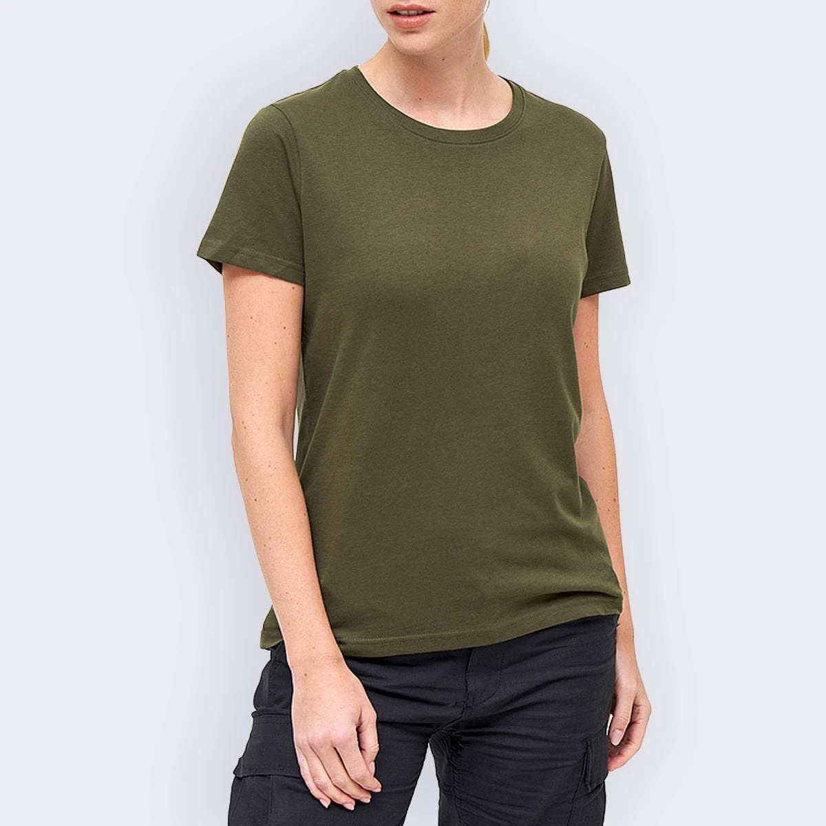 Brandit Ladies T-Shirt Olive 3 Brandit Ladies T-Shirt Olive