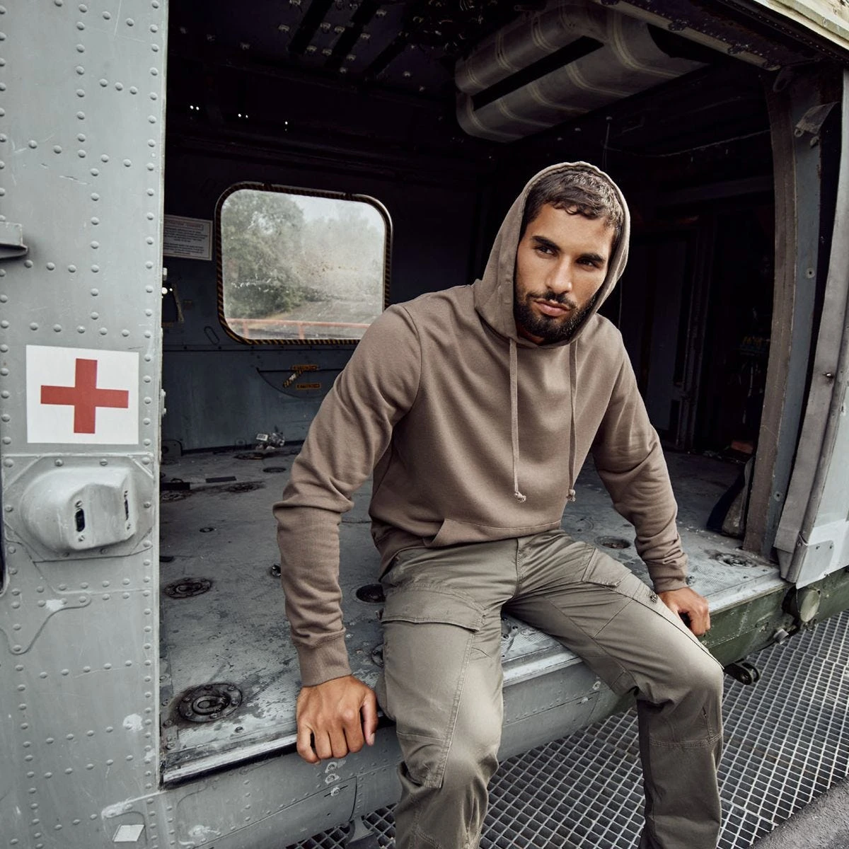 Brandit Sweathoody Olive 4 Brandit Sweathoody Olive - Image 2