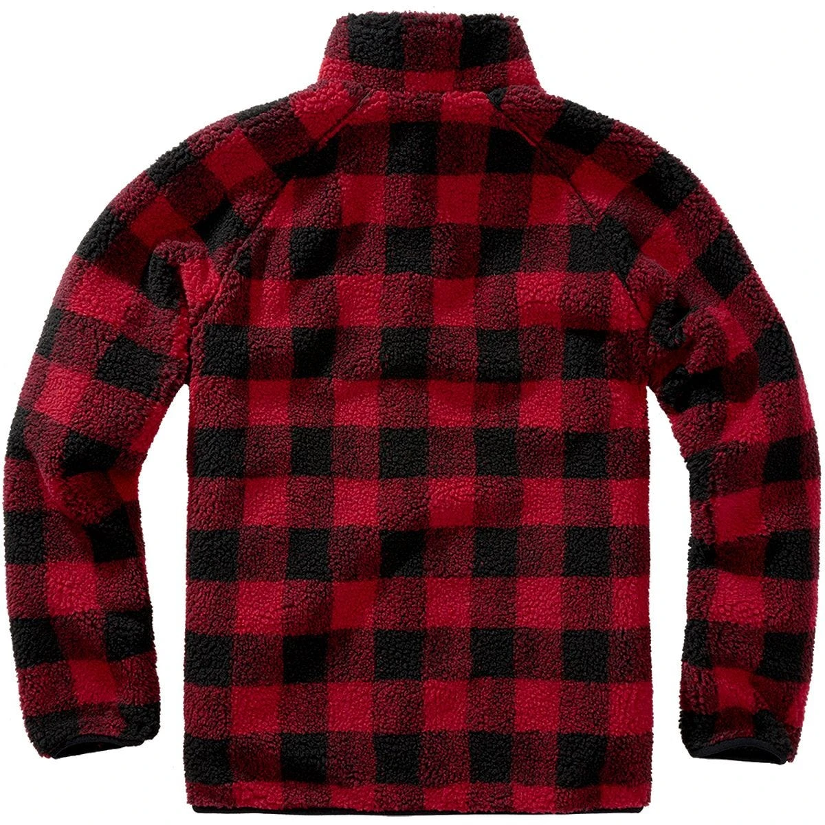 Brandit Teddyfleece Jacket Red/Black 6 Brandit Teddyfleece Jacket Red/Black - Image 4