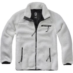 Brandit Teddyfleece Jacket White 8 Brandit Teddyfleece Jacket White -Military1st Shop 5021 7 BRANDIT TEDDYFLEECE JACKET WHITE 004 6