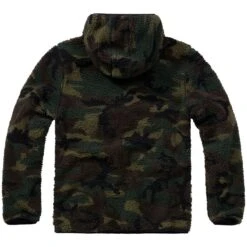 Brandit Teddyfleece Worker Pullover Woodland -Military1st Shop 5023 10 BRANDIT TEDDYFLEECE WOODLAND 002 5