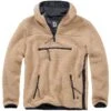 Brandit Teddyfleece Worker Pullover Camel -Military1st Shop 5023 70 BRANDIT TEDDYFLEECE CAMEL 001 6