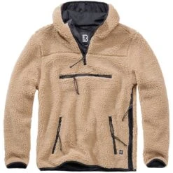 Brandit Teddyfleece Worker Pullover Camel