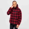 Brandit Teddyfleece Worker Jacket Red/Black -Military1st Shop 5024 41 BRANDIT TEDDYFLEECE RED BLACK 001 2