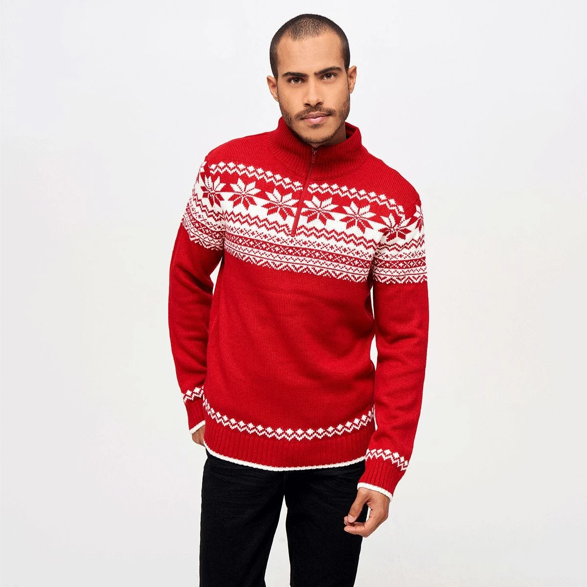 Brandit Troyer Norweger Pullover Red 5 Brandit Troyer Norweger Pullover Red - Image 3