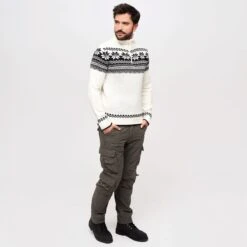 Brandit Troyer Norweger Pullover White -Military1st Shop 5029 7 Brandit Troyer Norweger Pullover White 4 2