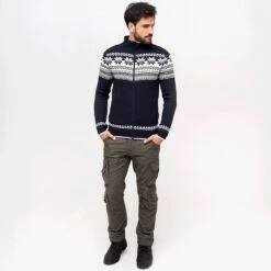 Brandit Cardigan Norweger Navy -Military1st Shop 5030 8 Brandit Cardigan Norweger Navy 5 2