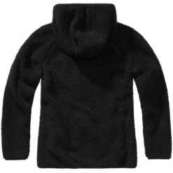 Brandit Ladies Teddyfleece Jacket Black -Military1st Shop 55005 2 Brandit Ladies Teddyfleece Jacket Black 02