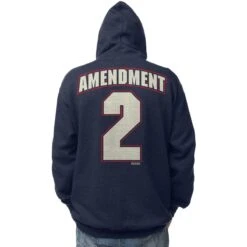 7.62 Design 2nd Amendment Freedom Hoodie Navy Heather -Military1st Shop 7.62Design2ndAmendmentFreedomHoodieNavyHeather 4