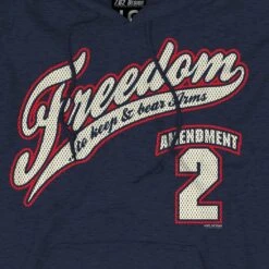 7.62 Design 2nd Amendment Freedom Hoodie Navy Heather -Military1st Shop 7.62Design2ndAmendmentFreedomHoodieNavyHeather 5
