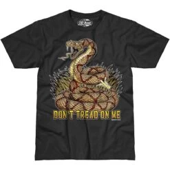 Military1st Shop 16 7.62 Design Don't Tread On Me T-Shirt Black
