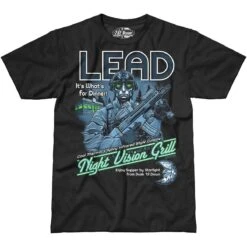 Military1st Shop 18 7.62 Design Lead It's What's For Dinner T-Shirt Black