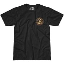 Military1st Shop -Military1st Shop 762 design SamTheGrunt T Shirt Black ALL 1