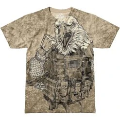 Military1st Shop 14 7.62 Design Avenge Our Fallen T-Shirt Sand
