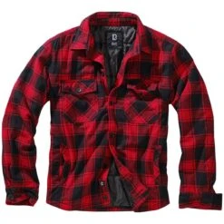 Brandit Lumber Jacket Red / Black