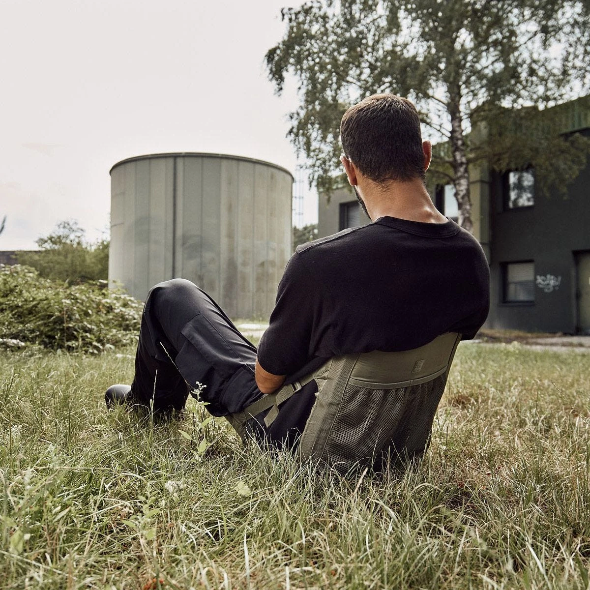 Brandit Foldable Seat Black 7 Brandit Foldable Seat Black - Image 5