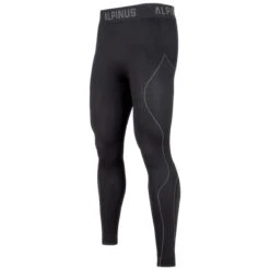 Alpinus Men Active Base Layer Leggings Black-Grey