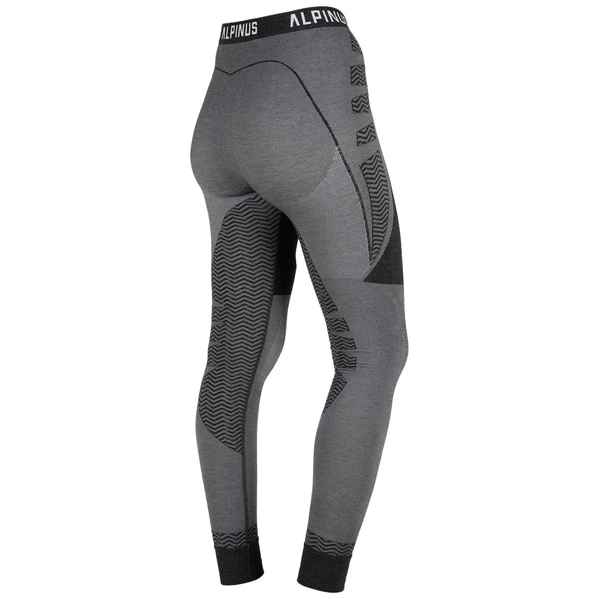 Alpinus Women Pro Miyabi Edition Base Layer Leggings Grey-Melange 4 Alpinus Women Pro Miyabi Edition Base Layer Leggings Grey-Melange - Image 2