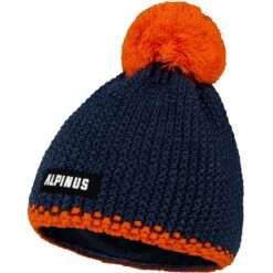 Alpinus Tactical Mutenia Winter Hat Navy-Orange