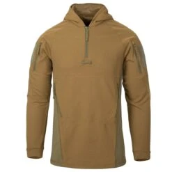 Helikon Range Hoodie TopCool Coyote/Adaptive Green -Military1st Shop BL BRH TC 1112A Helikon Range Hoodie TopCool Coyote Adaptive Green 2 5
